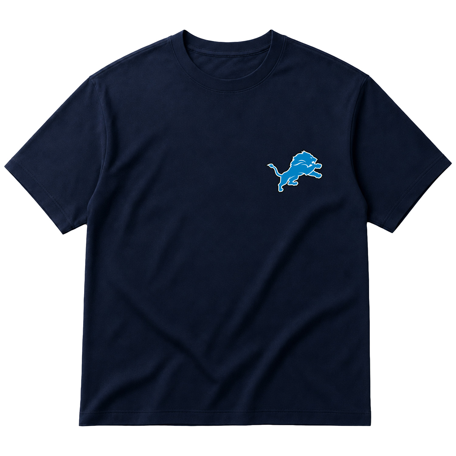 Detroit Lions Oversize Tişört M - İndigo Mavisi