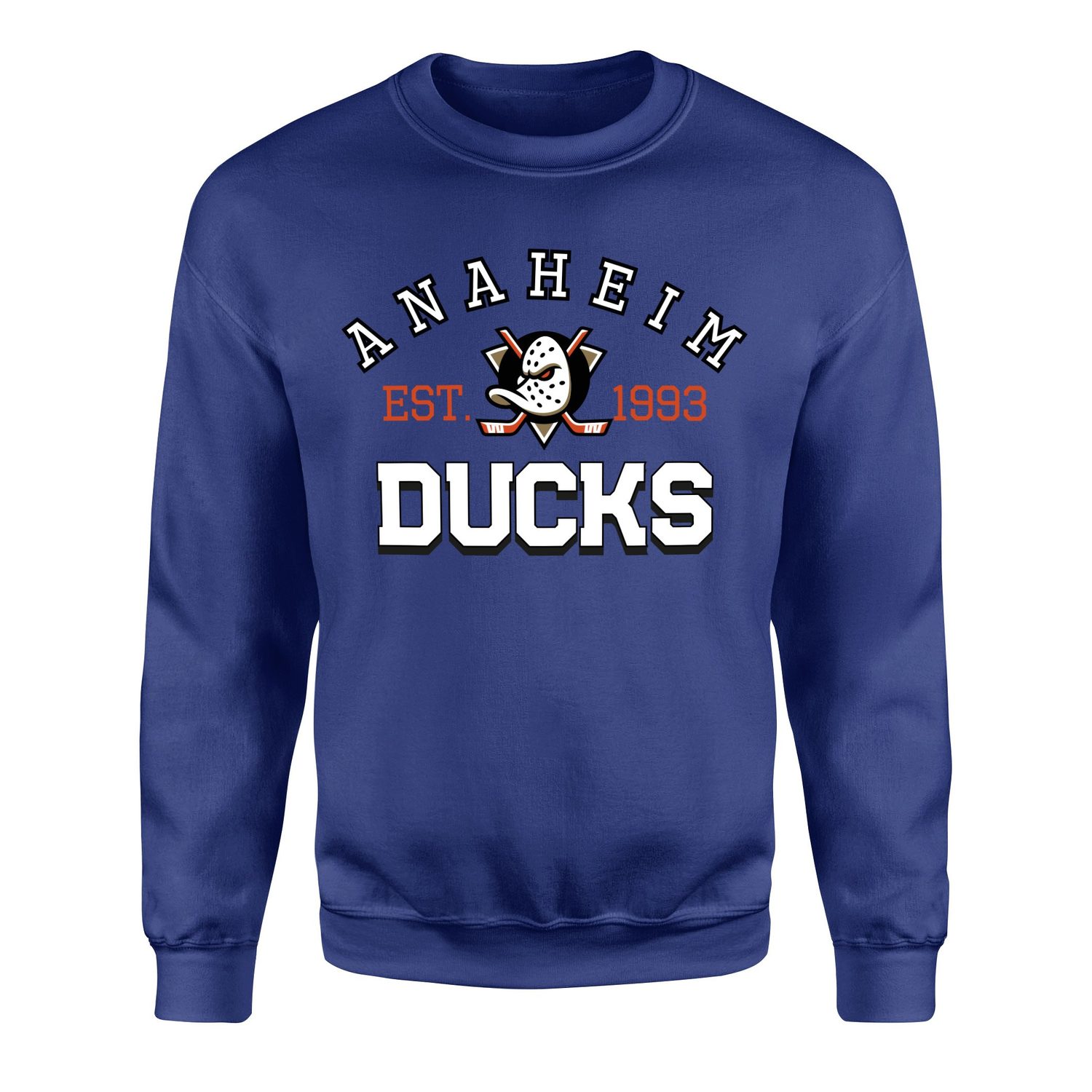 Anaheim Ducks EST. 1993 Sweatshirt M - İndigo Mavisi