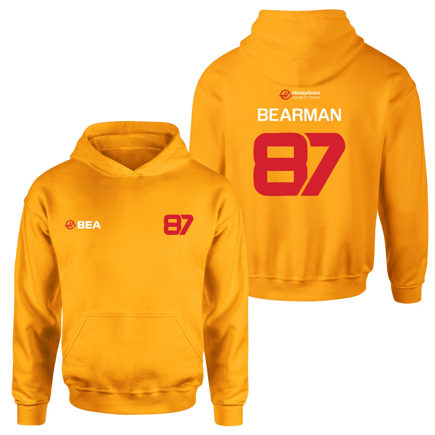 Oliver Bearman 87 Driver Basic Hoodie