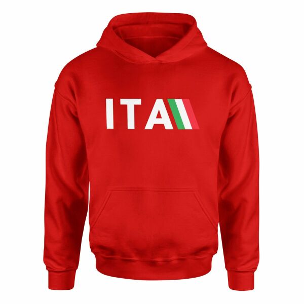 Forza ITA Scudetto Hoodie XL - Kırmızı
