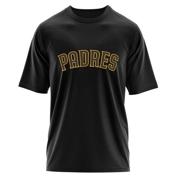 The Padres Oversize Tişört M - Siyah