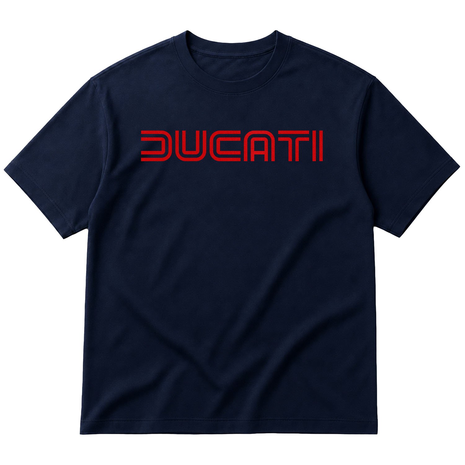 Ducati Racing Lines Oversize Tişört M - İndigo Mavisi