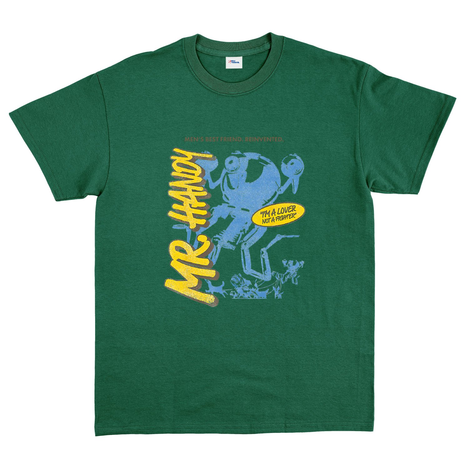 Mr. Handy | Men’s Best Friend Tişört XXL - Nefti Yeşili