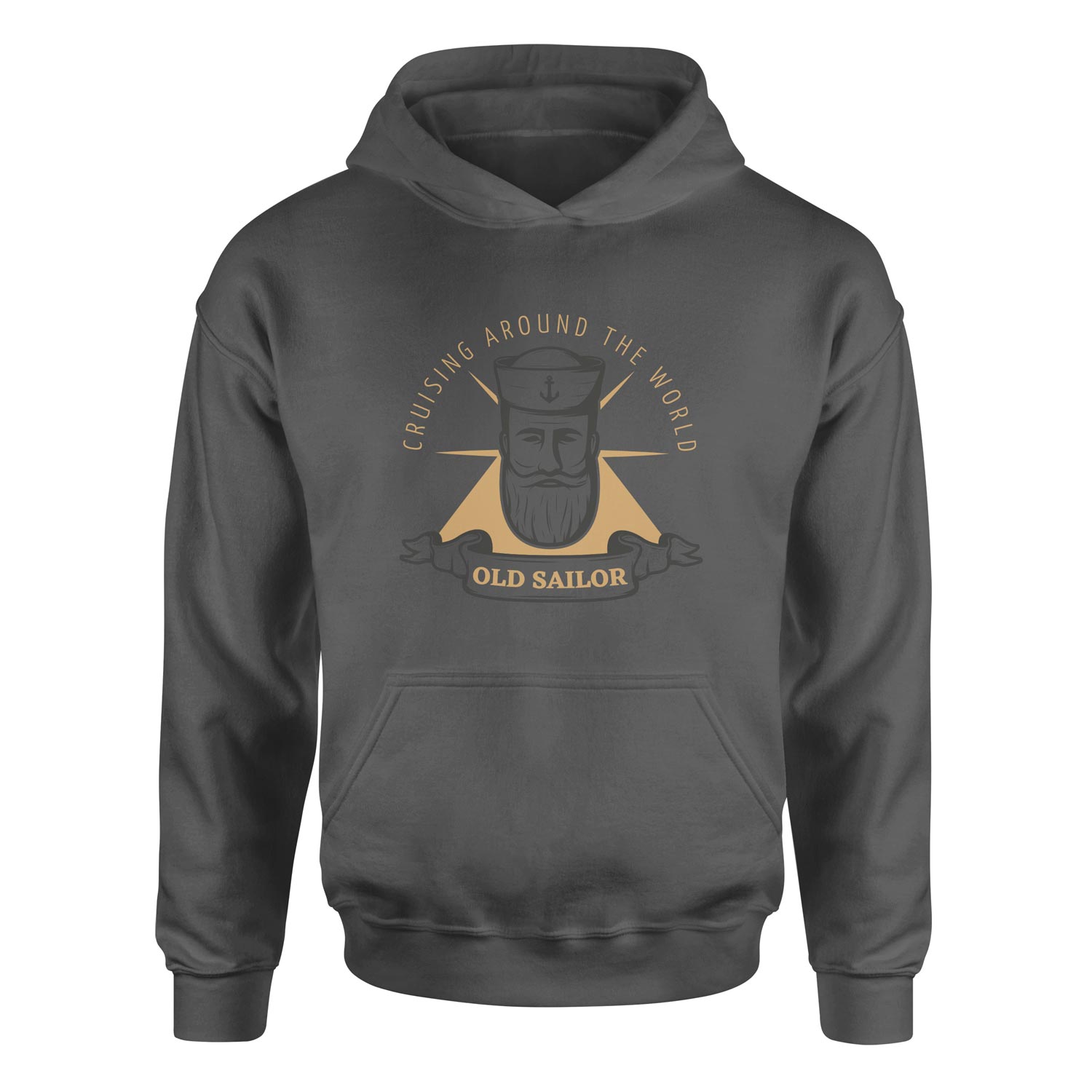 Old Sailor Hoodie XXL - Füme