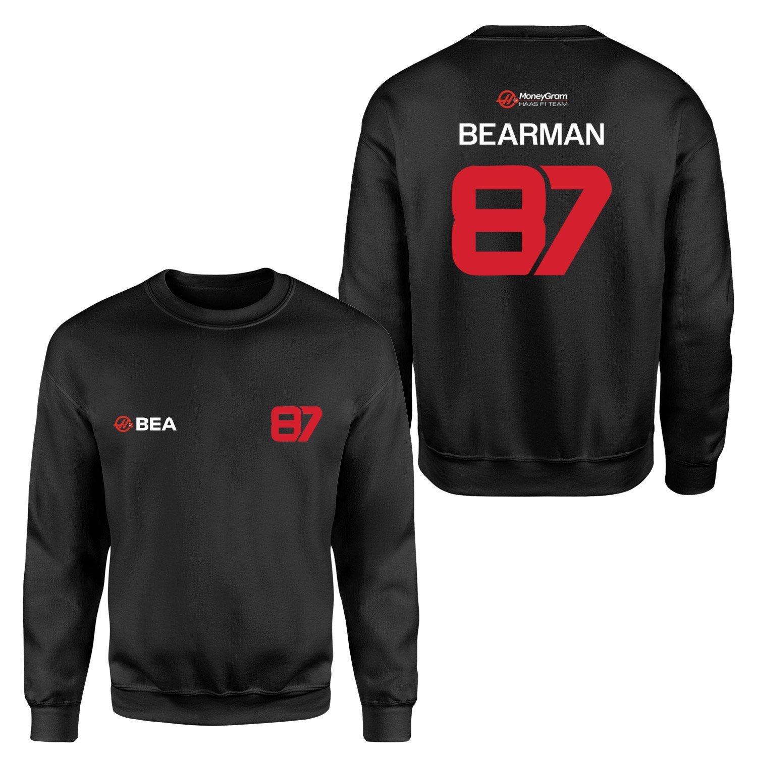 Oliver Bearman 87 Driver Basic Sweatshirt