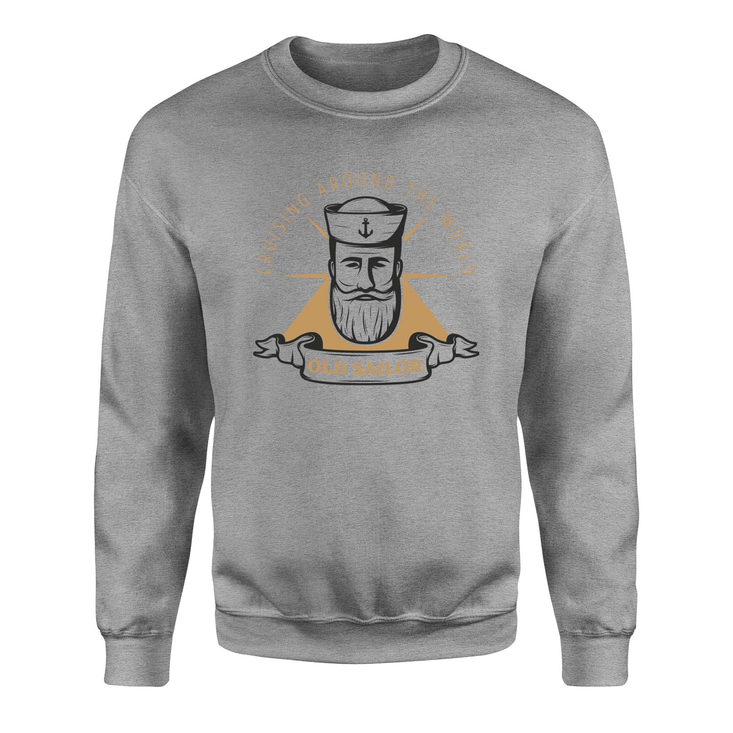 Old Sailor Sweatshirt XL - Gri
