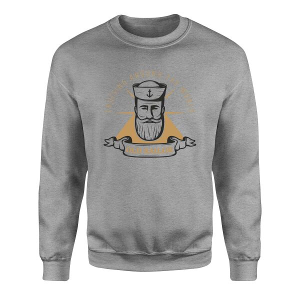 Old Sailor Sweatshirt XL - Gri