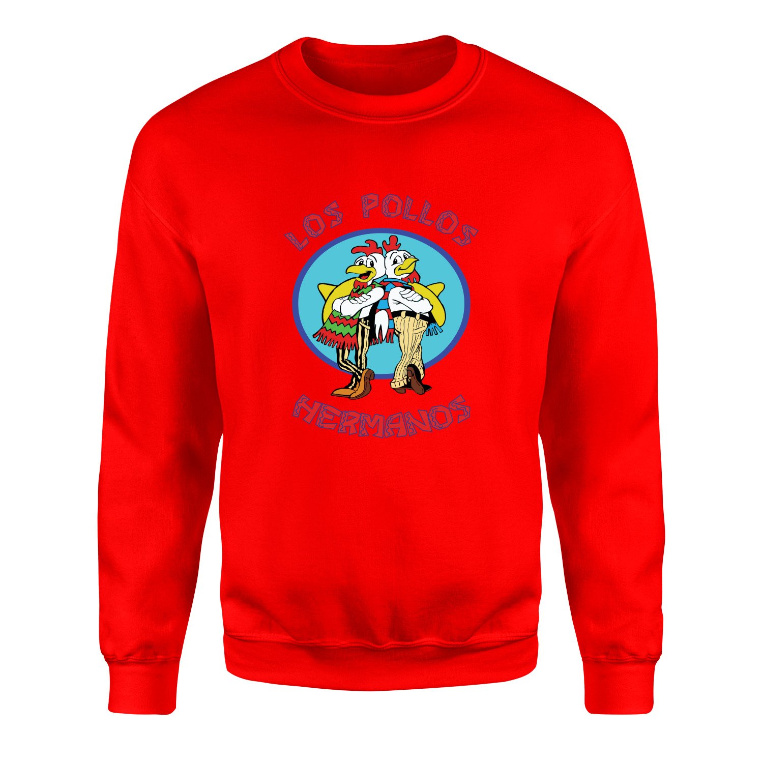 Los Pollos Hermanos Sweatshirt S - Kırmızı