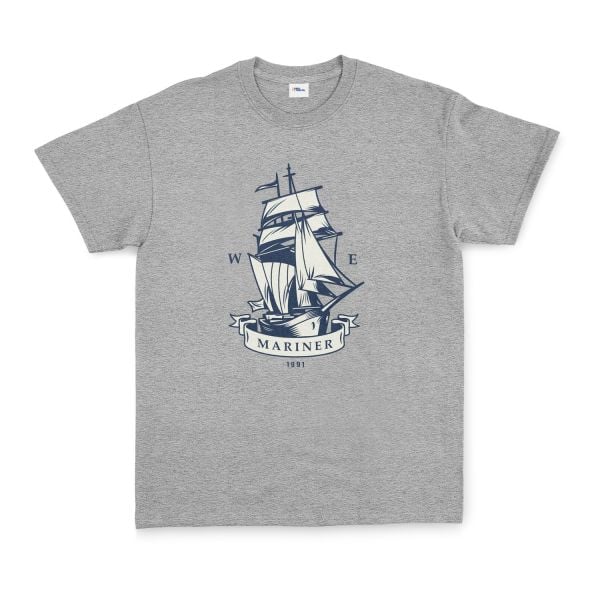 Mariner Denizci Tişört L - Gri