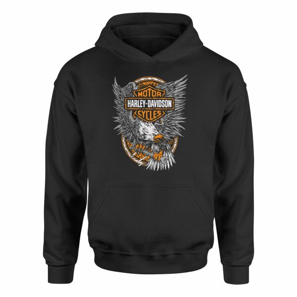 Harley-Davidson Motorcycles Hoodie L - Siyah