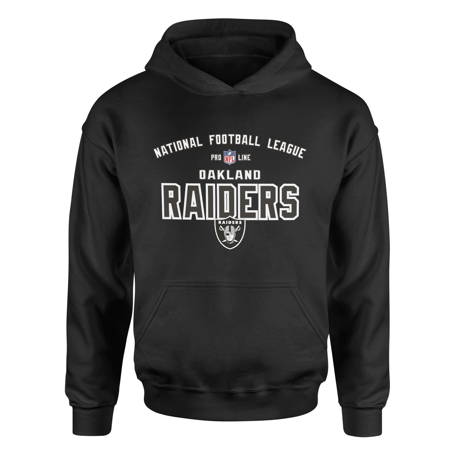 Las Vegas “Oakland” Raiders Retro Edition NFL Hoodie S - Siyah