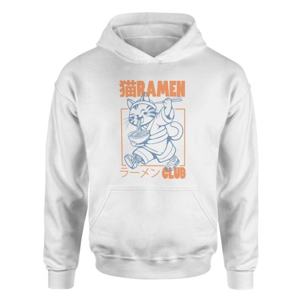 Ramen Club Hoodie L - Beyaz
