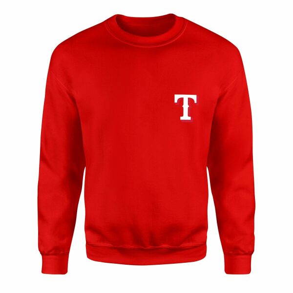 Texas Rangers Sweatshirt L - Kırmızı