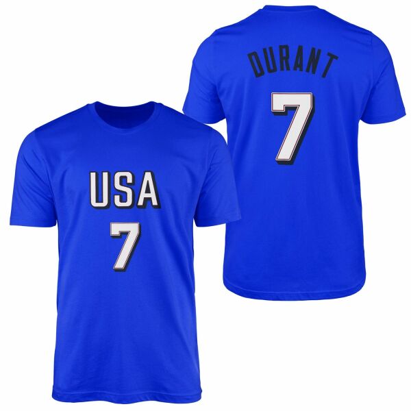 Kevin Durant Forma Tişört M - Mavi