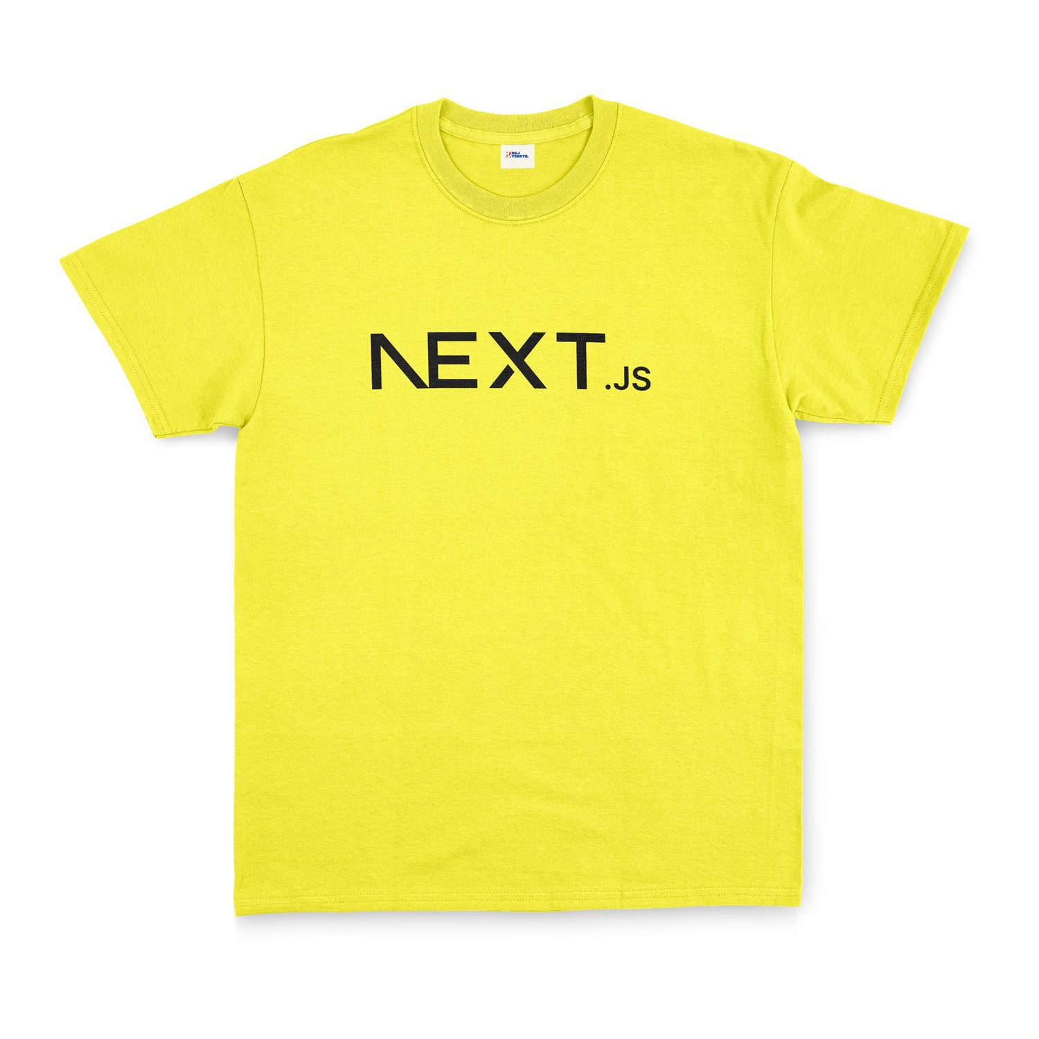 NEXT.js Tişört S - Sarı