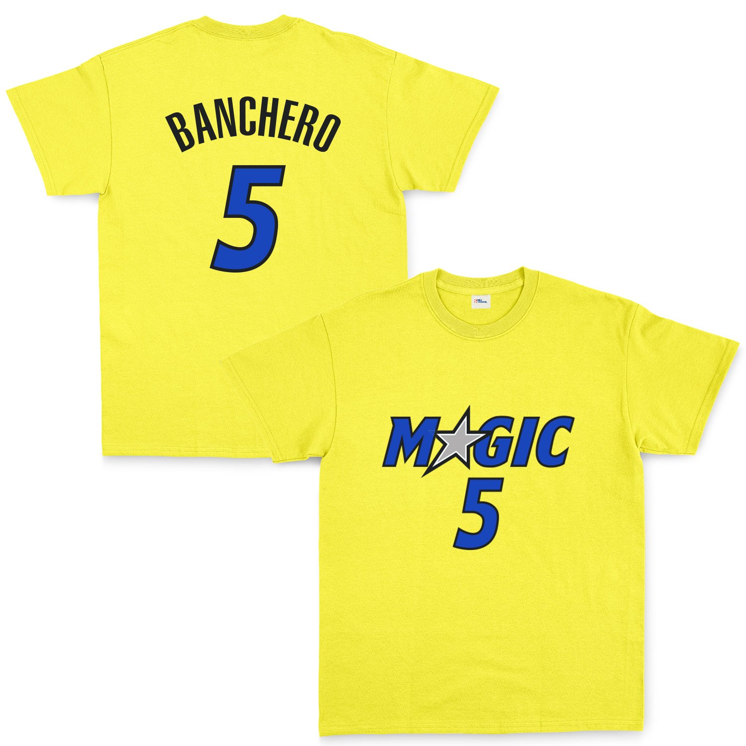 Paolo Banchero 5 Magic Forma Tişört L - Sarı