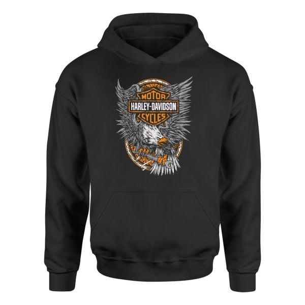 Harley-Davidson Motorcycles Hoodie XL - Siyah