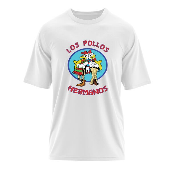 Los Pollos Hermanos Oversize Tişört S - Beyaz