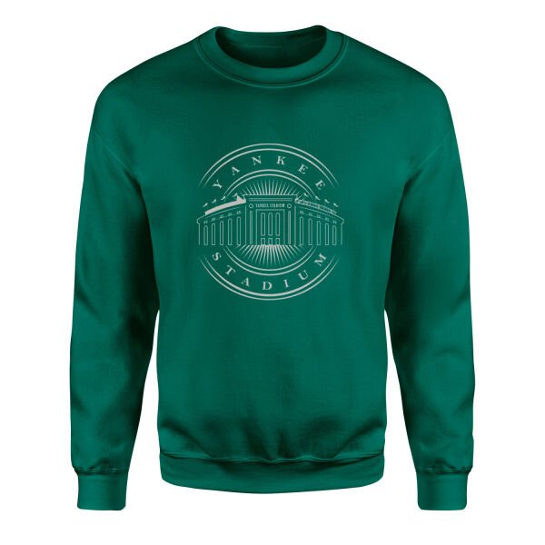 Yankee Stadium Sweatshirt XL - Nefti Yeşili