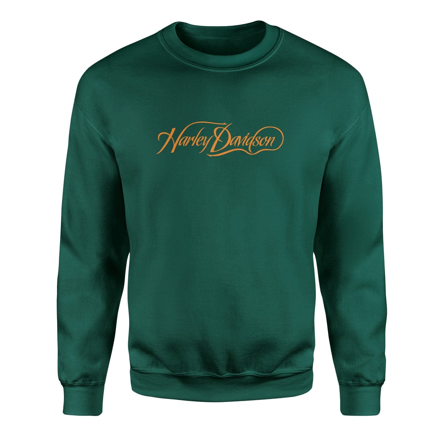 Harley-Davidson Script Sweatshirt XL - Nefti Yeşili
