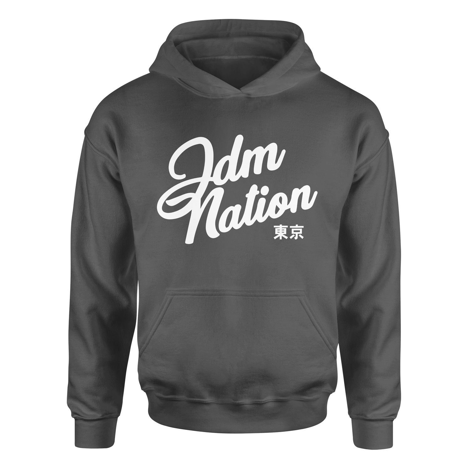 JDM Nation Hoodie M - Füme