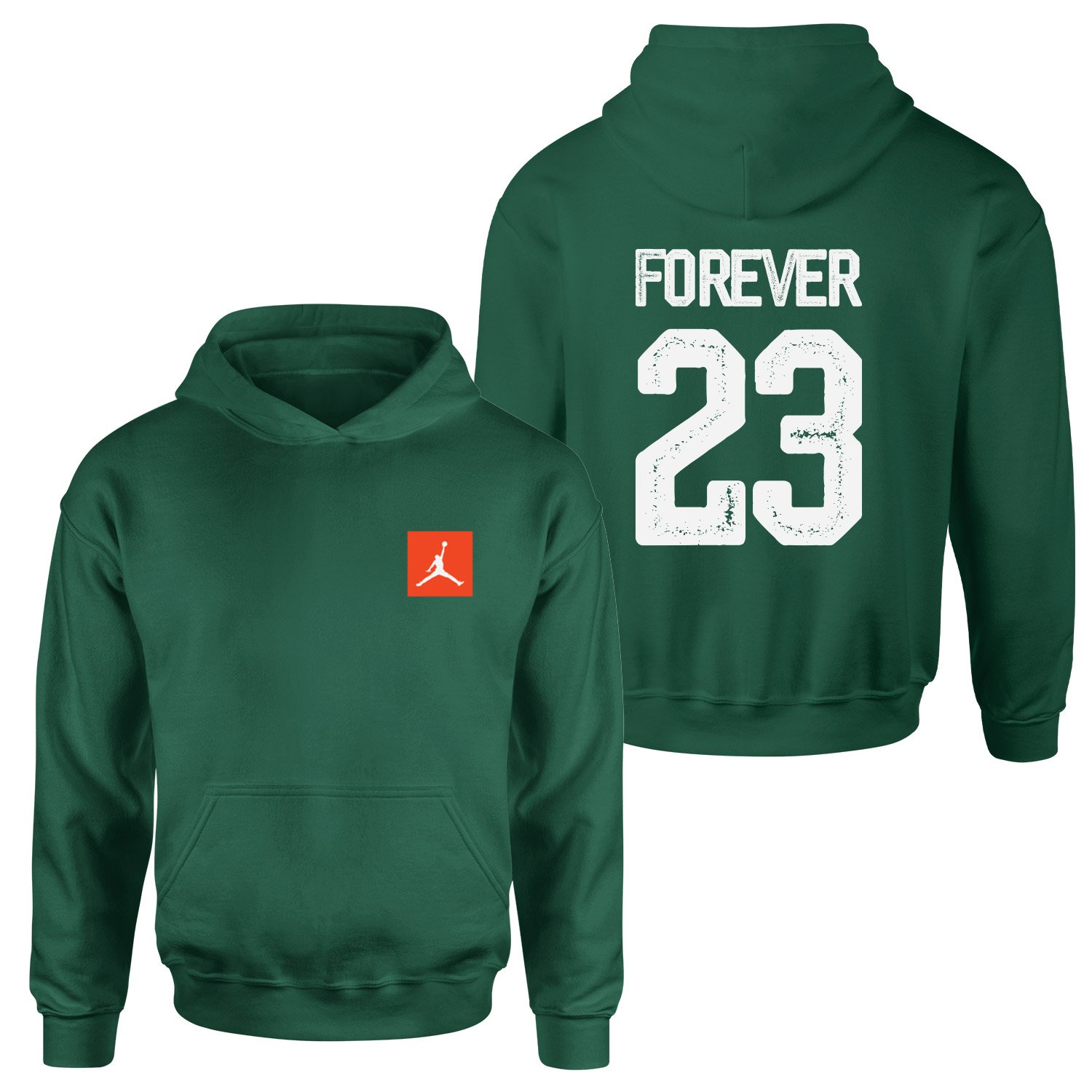 Air Jordan Forever 23 Hoodie S - Nefti Yeşili