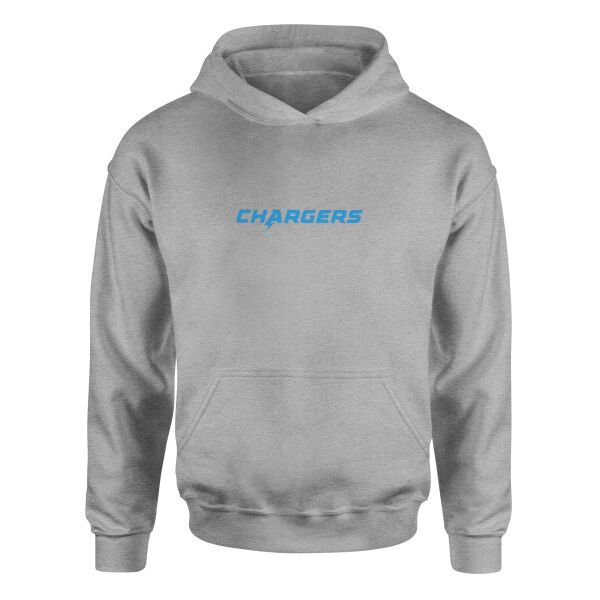 LA CHARGERS Iconic Hoodie L - Gri