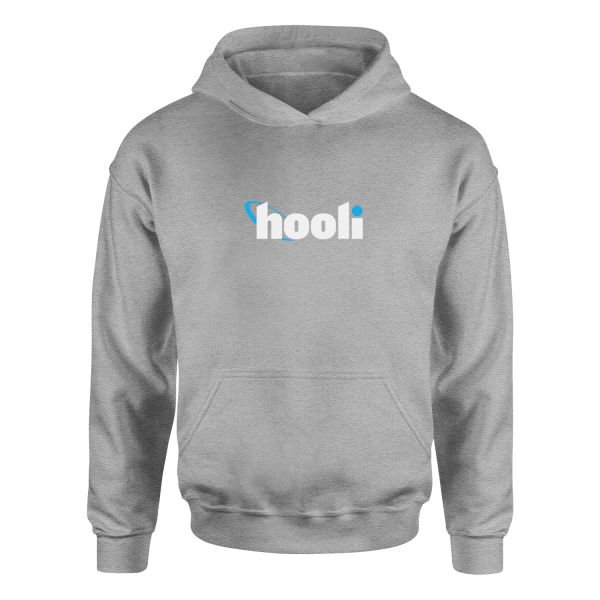 Hooli | Silicon Valley Hoodie M - Gri