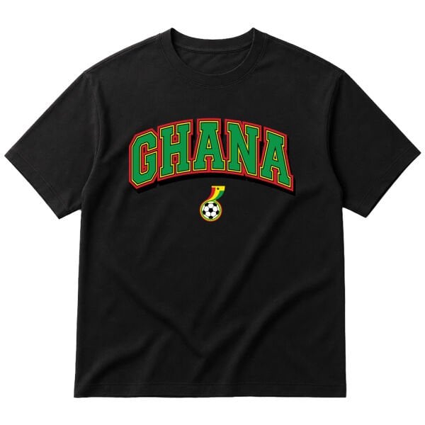 Gana 2026 Varsity Oversize Tişört