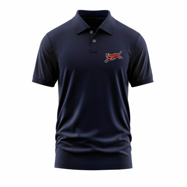 Cincinnati Bengals Tiger Polo Tişört XL - İndigo Mavisi