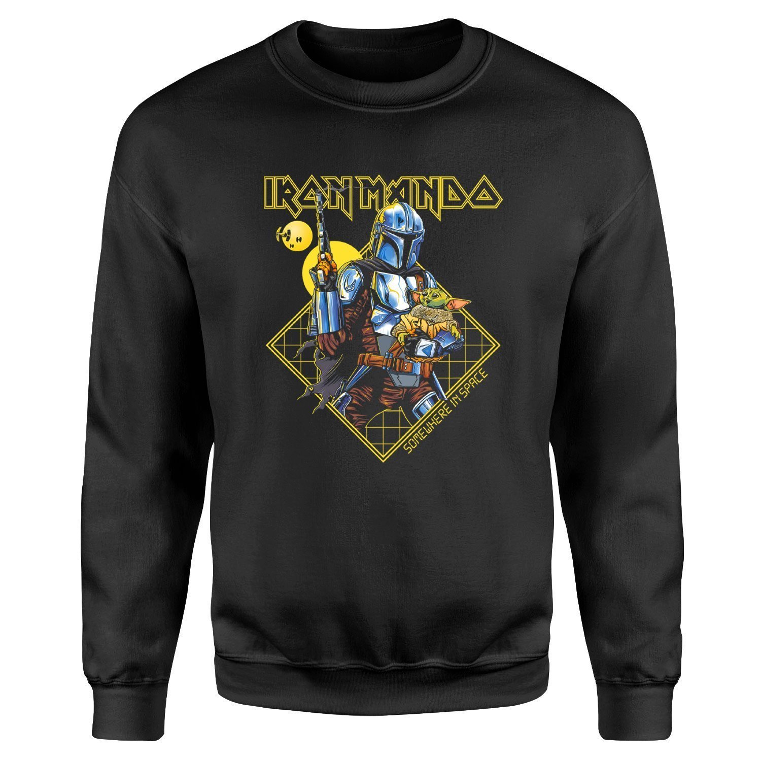 Iron Mando Sweatshirt M - Siyah | OUTLET