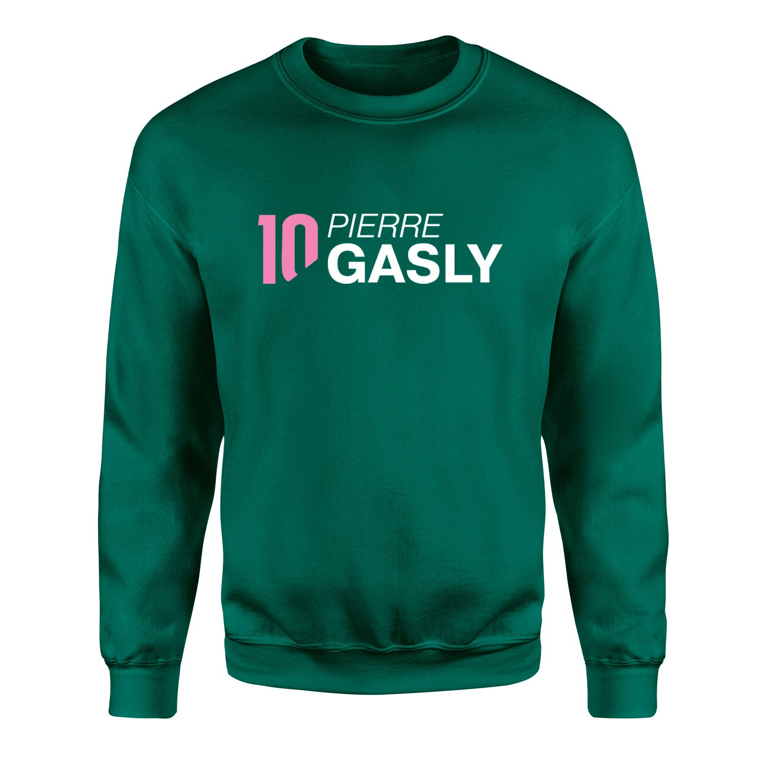Pierre Gasly 10 Sweatshirt L - Nefti Yeşili