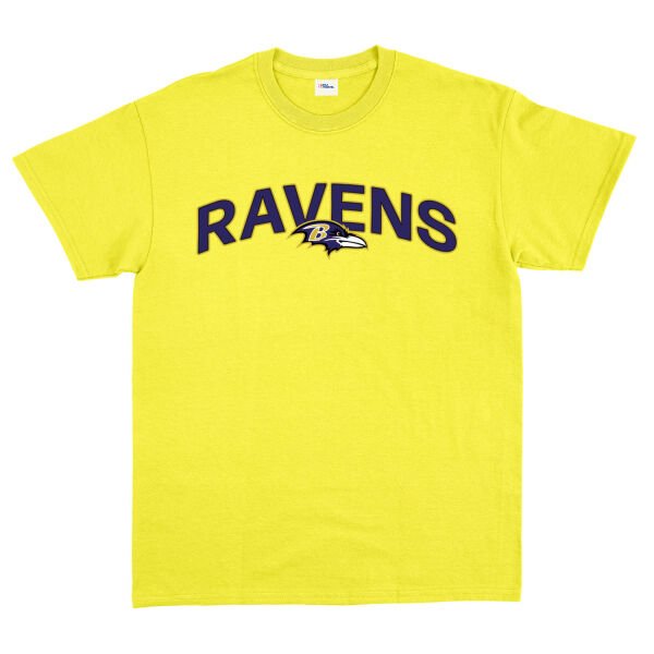 Ravens B Tişört L - Sarı