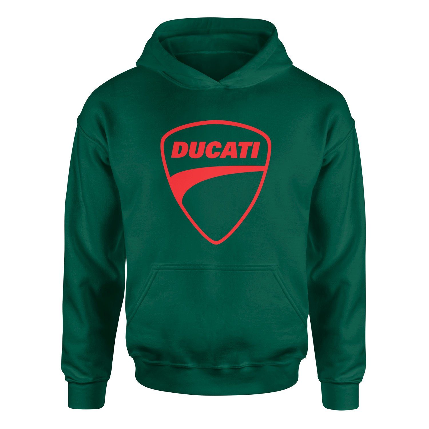 Ducati Shield Hoodie S - Nefti Yeşili