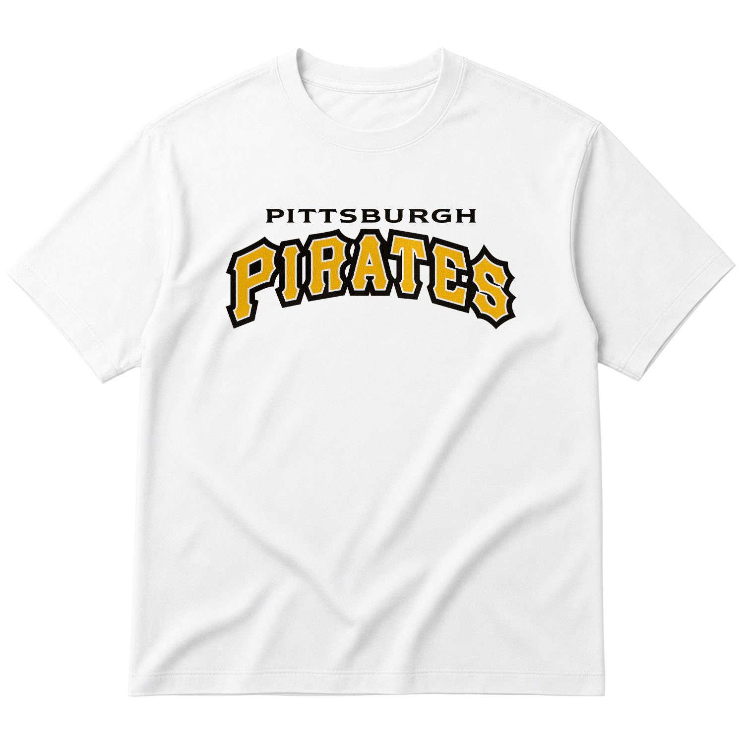 Pittsburgh Pirates Oversize Tişört XL - Beyaz