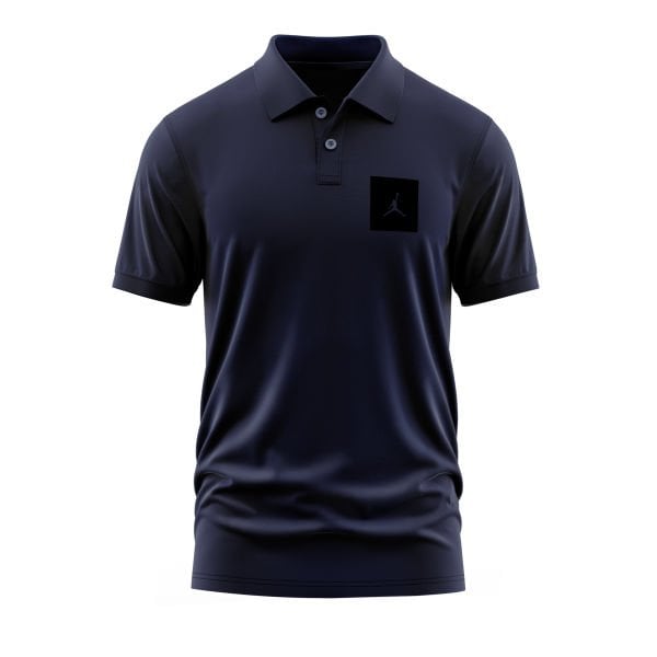 Air Jordan Black Patch Polo Tişört