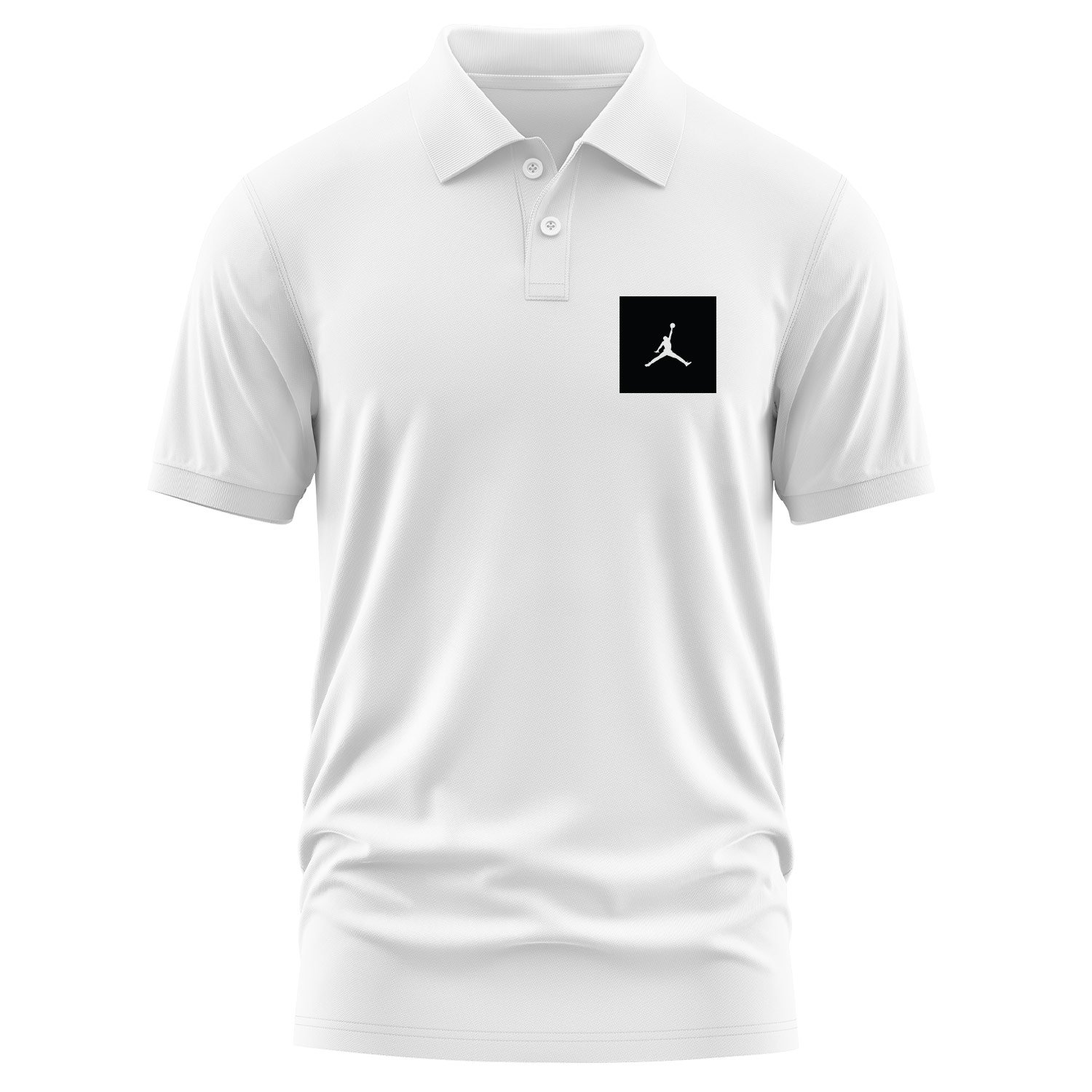 Air Jordan Black Patch Polo Tişört