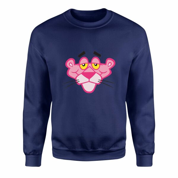 Cool & Classy | Pink Panther Sweatshirt S - İndigo Mavisi