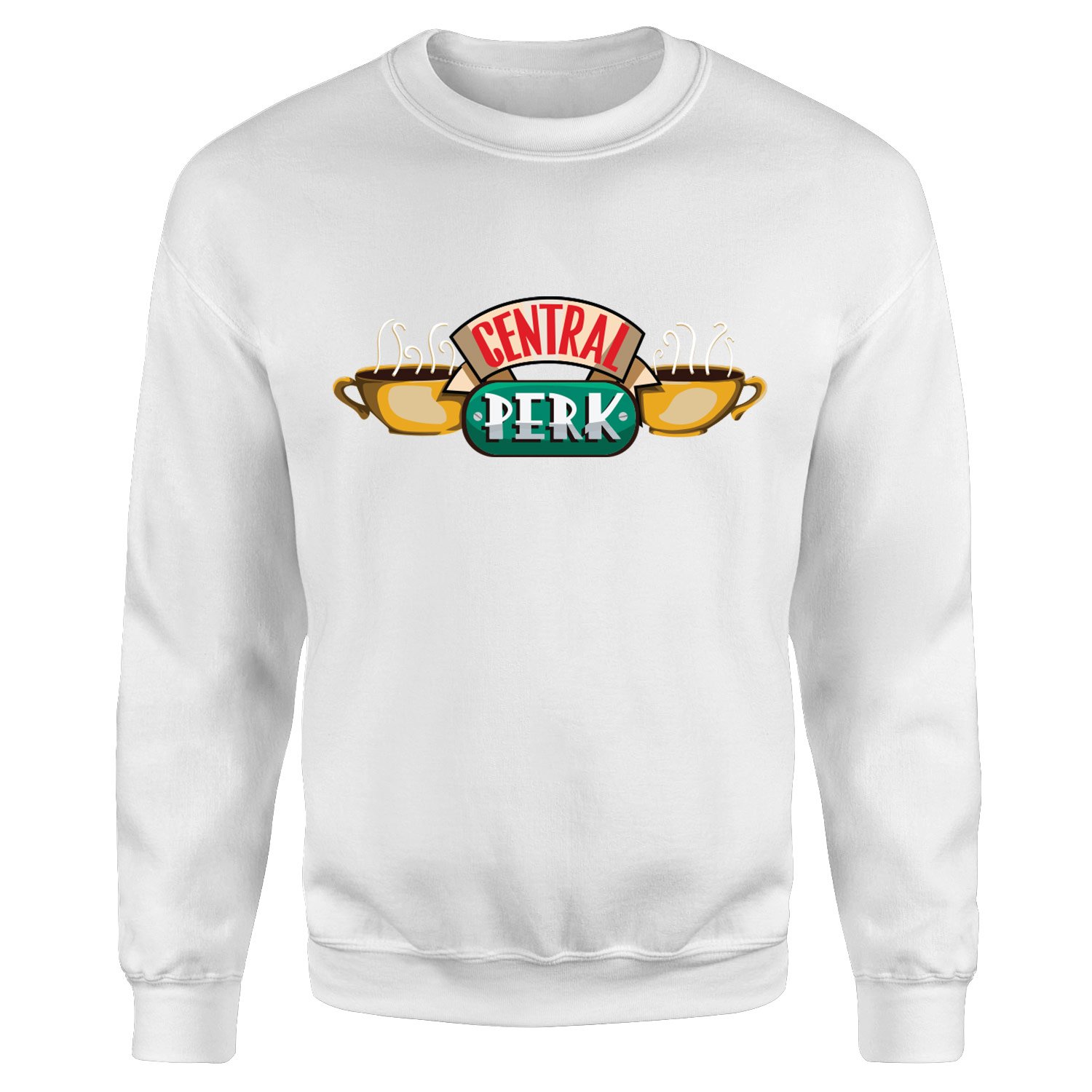 Central Perk Sweatshirt XXL - Beyaz