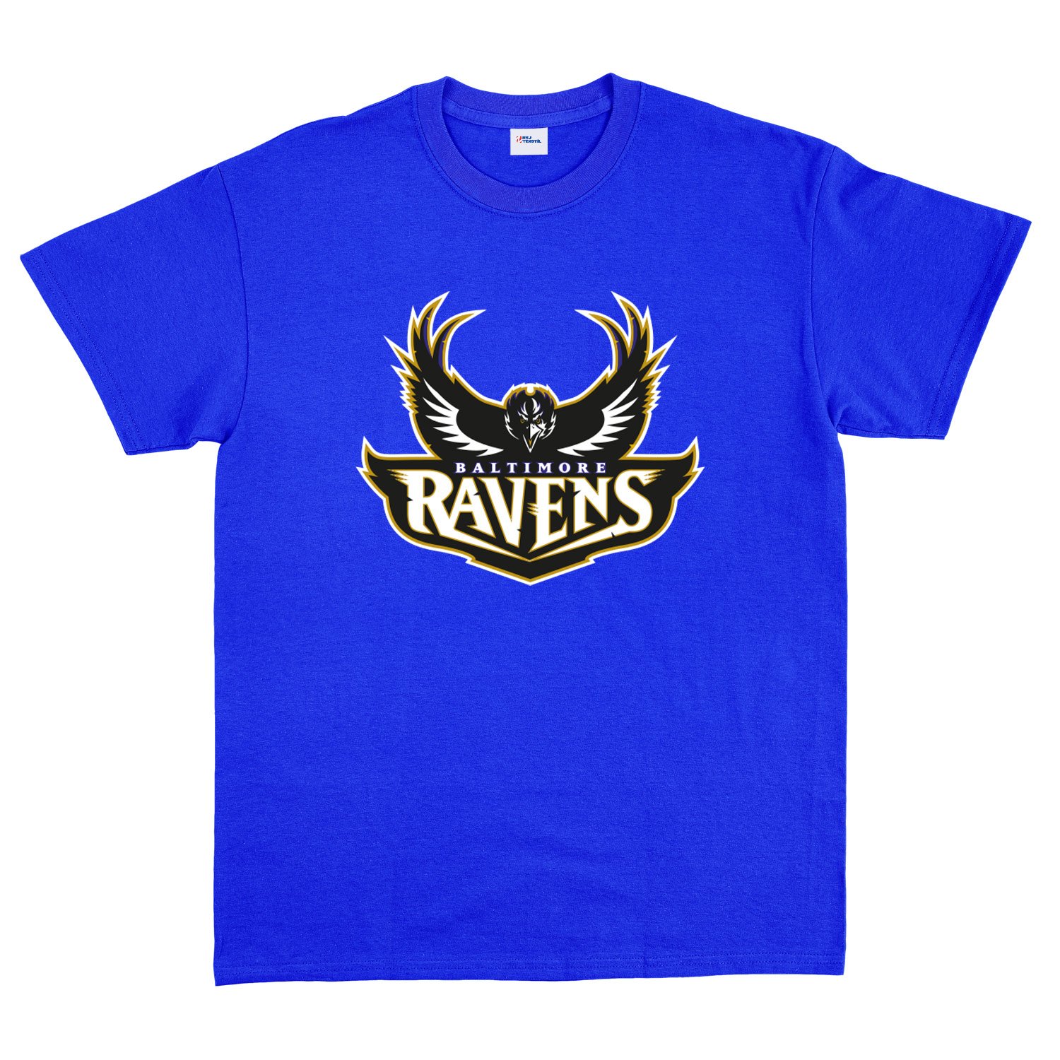 The Ravens Tişört XXL - Mavi