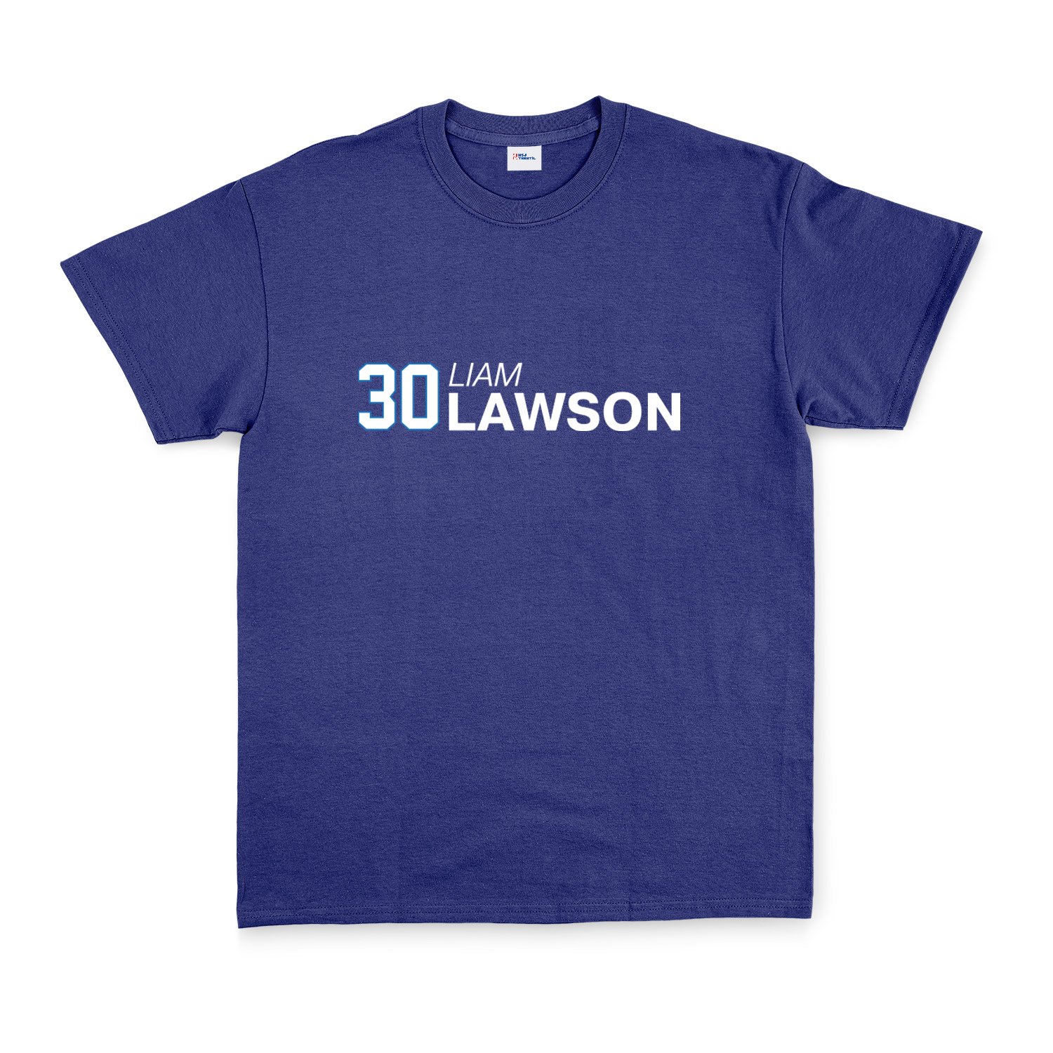 Liam Lawson 30 Tişört XXL - İndigo Mavisi