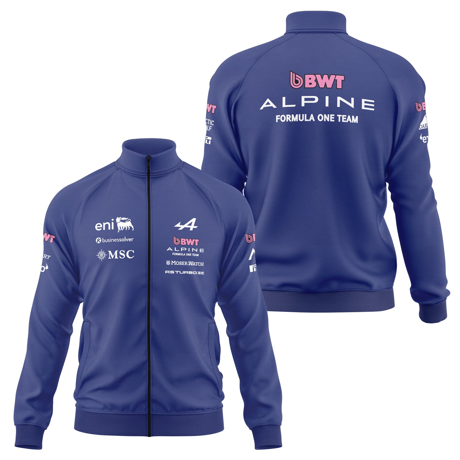 Alpine Racing 2026 Teamline Fermuarlı Sweatshirt