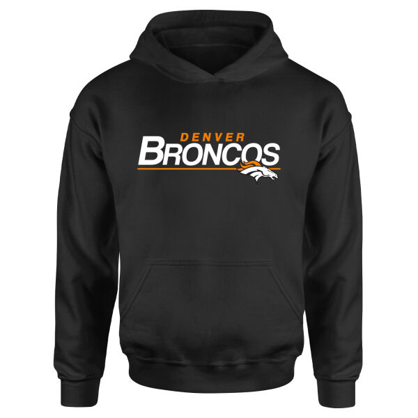 Denver BRONCOS Hoodie S - Siyah