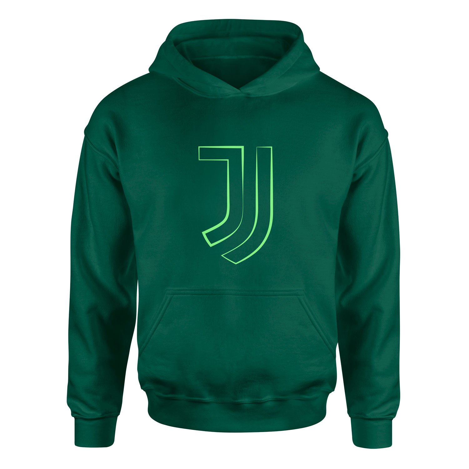 Juventus Green Strokes Hoodie XL - Nefti Yeşili