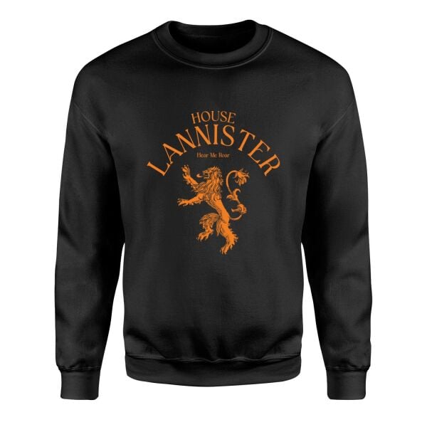 House Lannister Sweatshirt M - Siyah | OUTLET