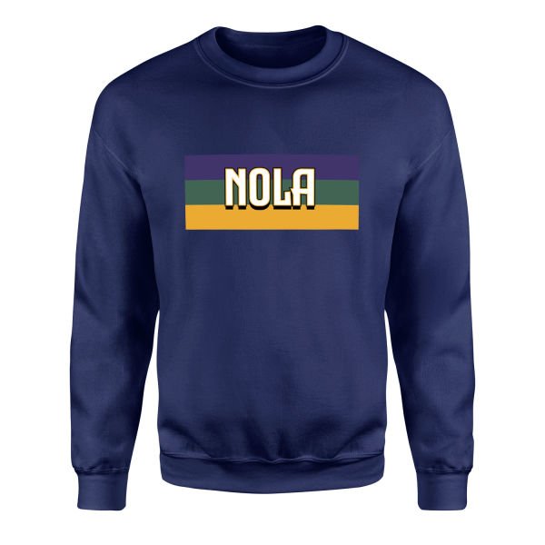 NOLA Sweatshirt XL - İndigo Mavisi