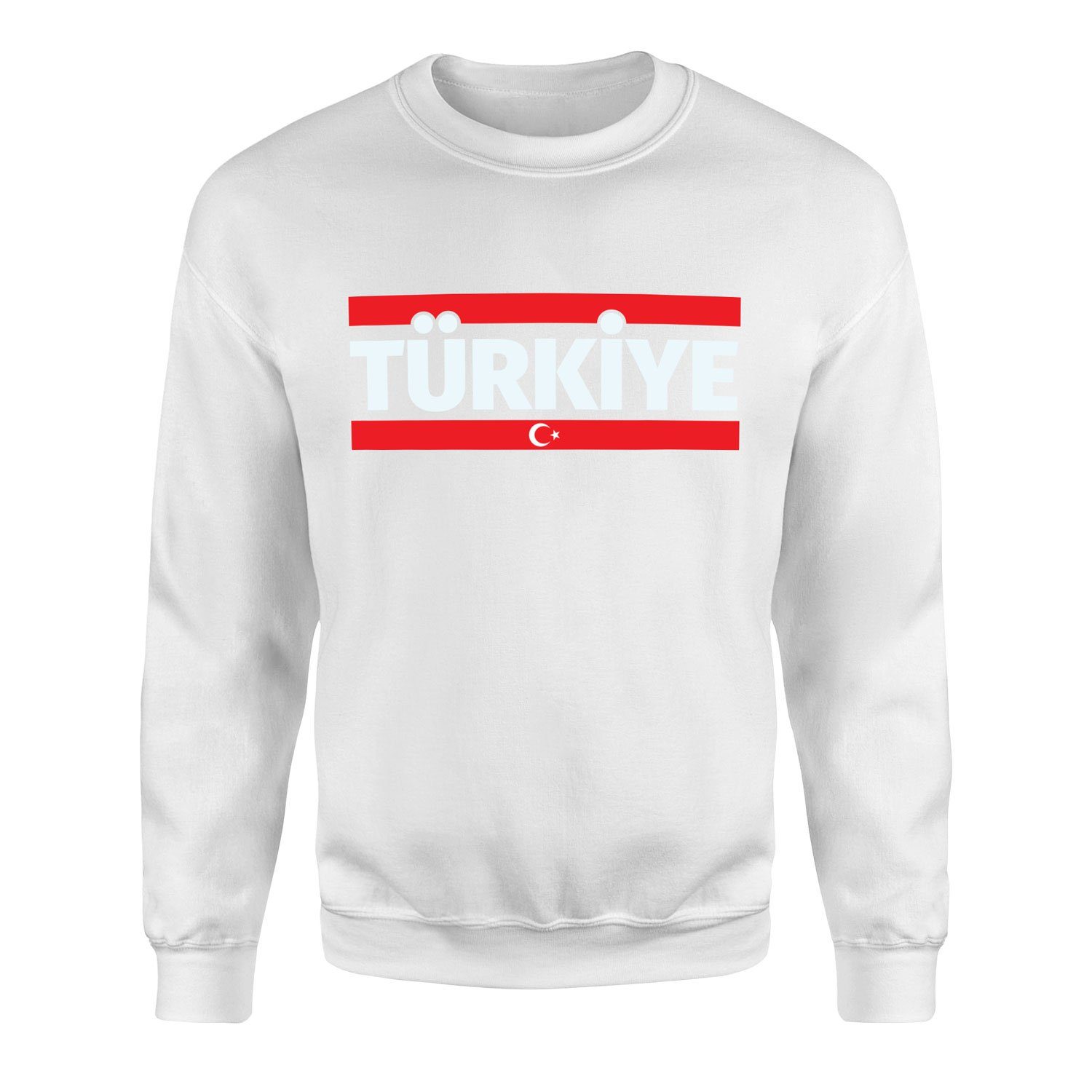 Türkiye Sweatshirt L - Beyaz