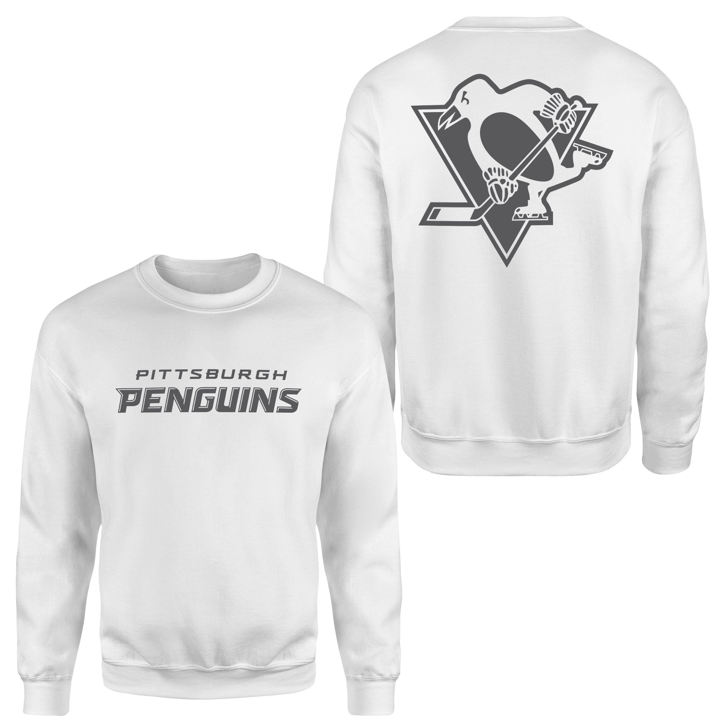 Pittsburgh Penguins Muted Black Sweatshirt