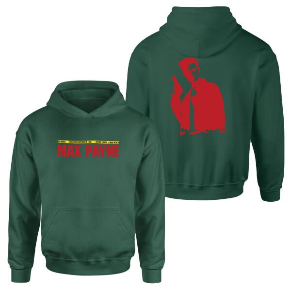 Max Payne Hoodie L - Nefti Yeşili