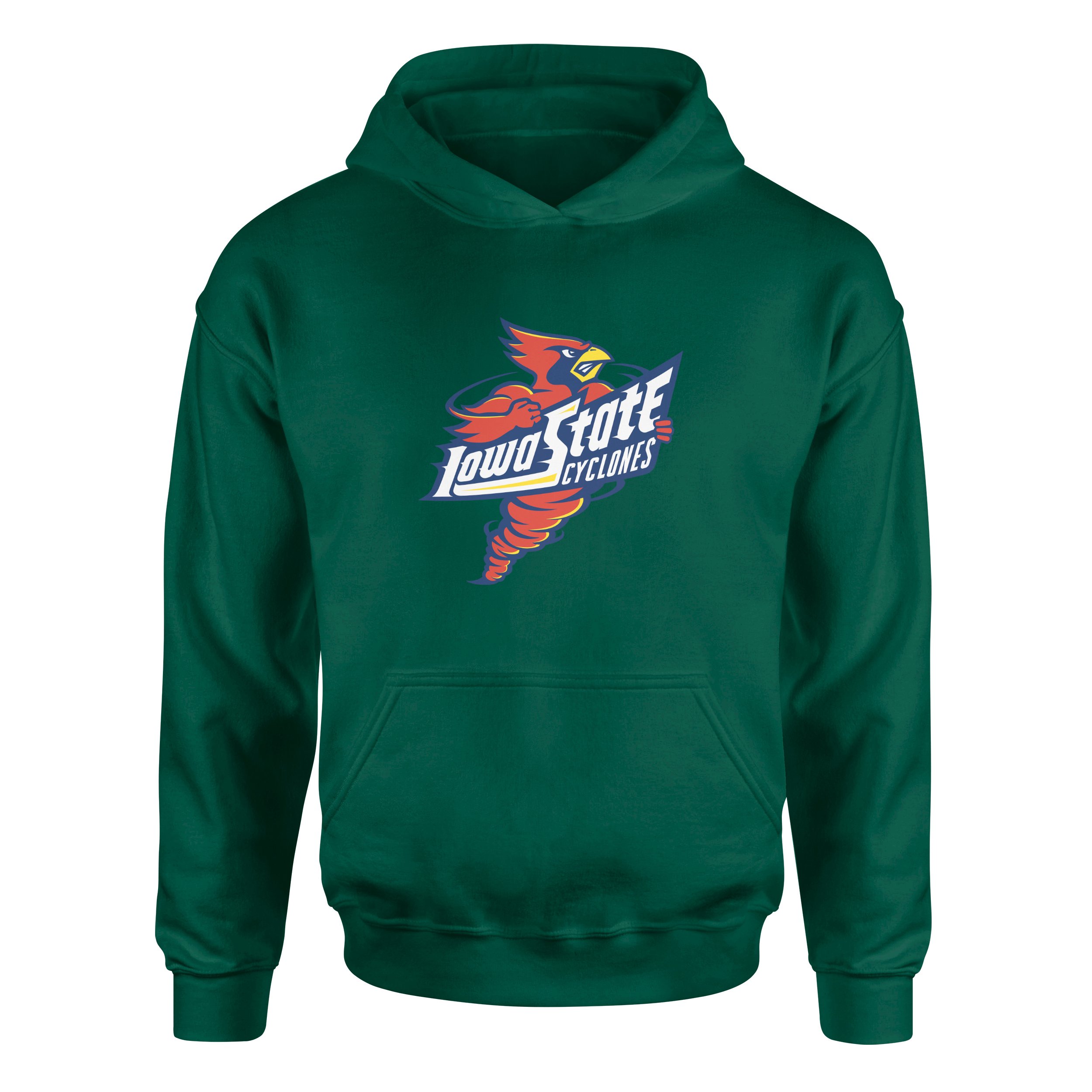 Iowa State Cyclones Hoodie XL - Nefti Yeşili